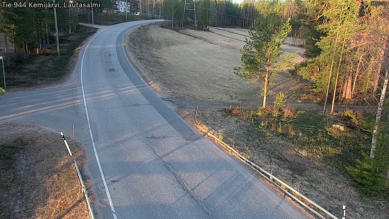 Kelikamerat Kuva Tie 944 Kemijärvi, Lautasalmi, Kemijärvi, Lappi