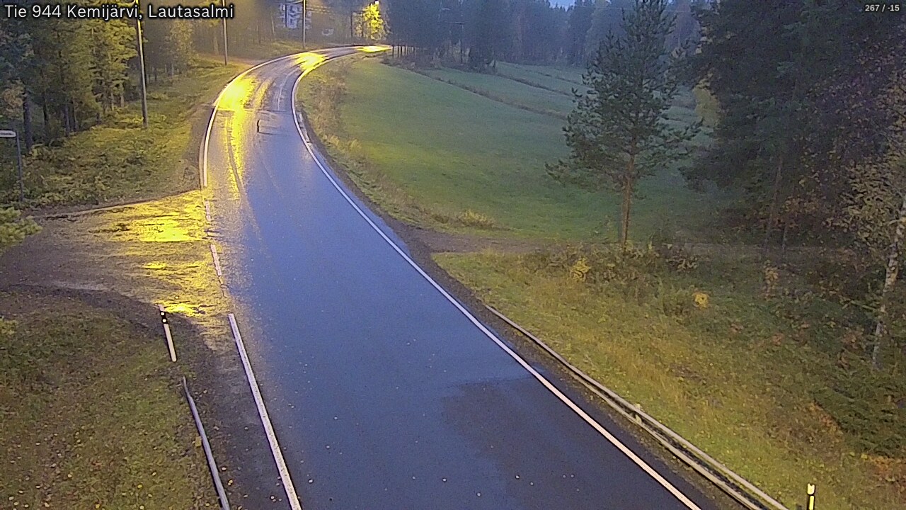 Kelikamerat Kuva Tie 944 Kemijärvi, Lautasalmi, Kemijärvi, Lappi