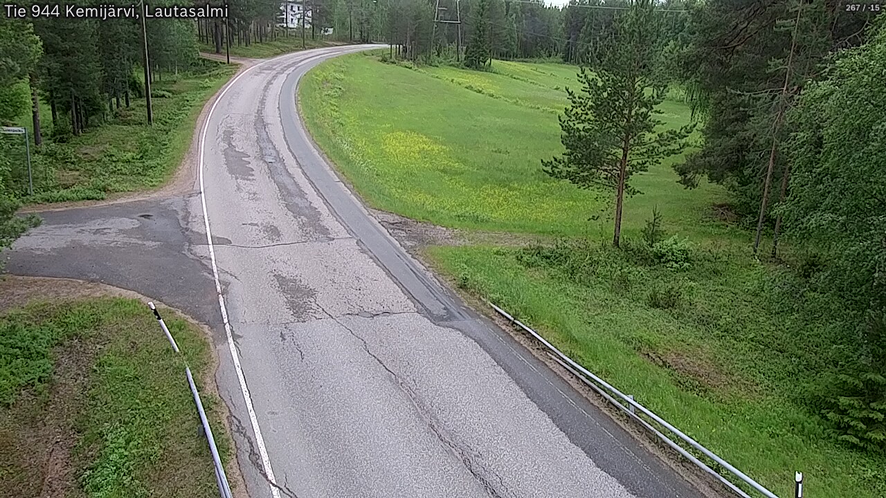 Kelikamerat Kuva Tie 944 Kemijärvi, Lautasalmi, Kemijärvi, Lappi