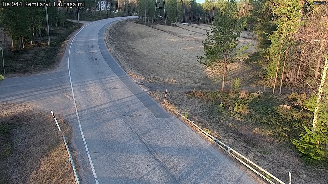 Kelikamerat Kuva Tie 944 Kemijärvi, Lautasalmi, Kemijärvi, Lappi