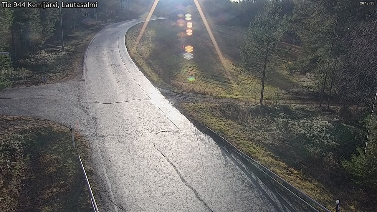 Kelikamerat Kuva Tie 944 Kemijärvi, Lautasalmi, Kemijärvi, Lappi