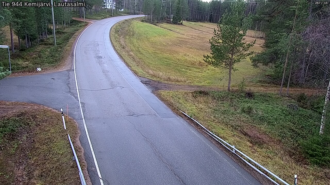 Kelikamerat Kuva Tie 944 Kemijärvi, Lautasalmi, Kemijärvi, Lappi
