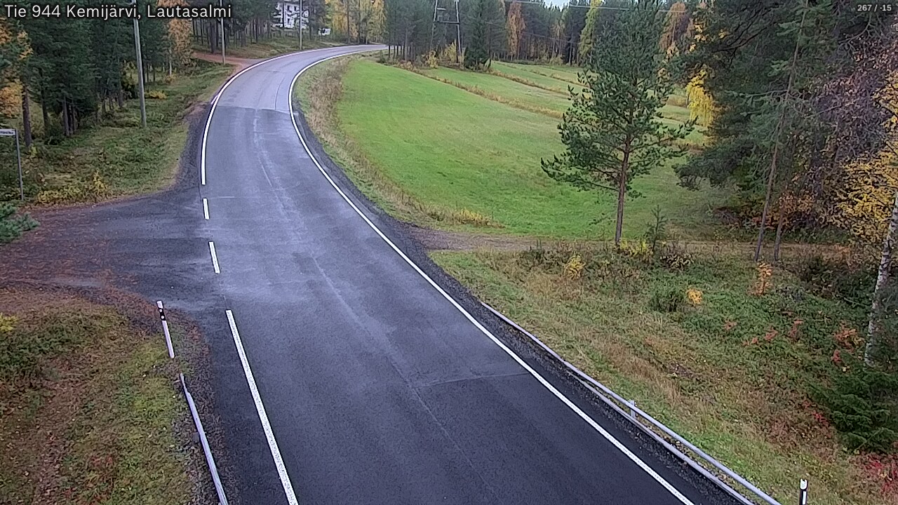 Kelikamerat Kuva Tie 944 Kemijärvi, Lautasalmi, Kemijärvi, Lappi