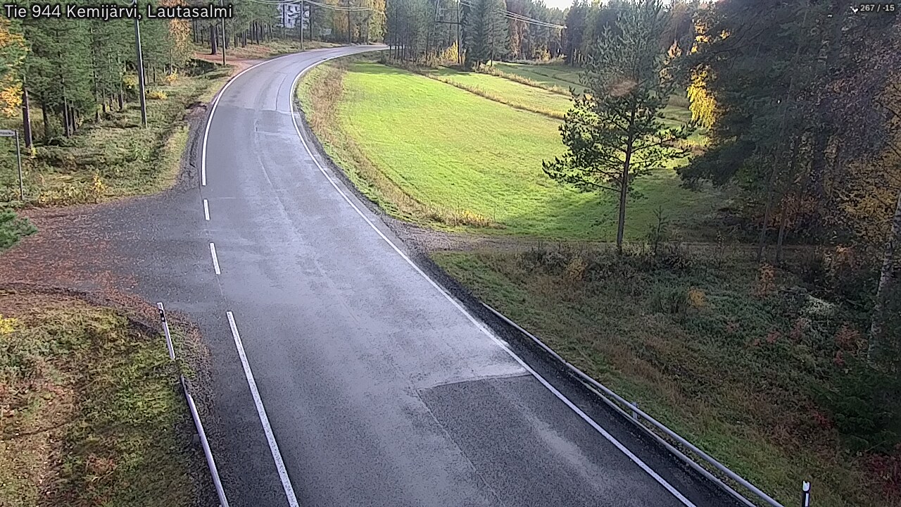 Kelikamerat Kuva Tie 944 Kemijärvi, Lautasalmi, Kemijärvi, Lappi