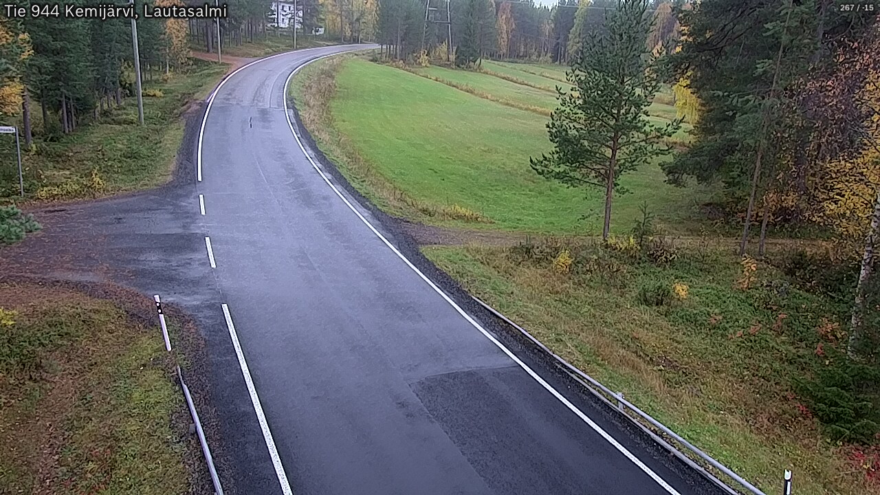 Kelikamerat Kuva Tie 944 Kemijärvi, Lautasalmi, Kemijärvi, Lappi