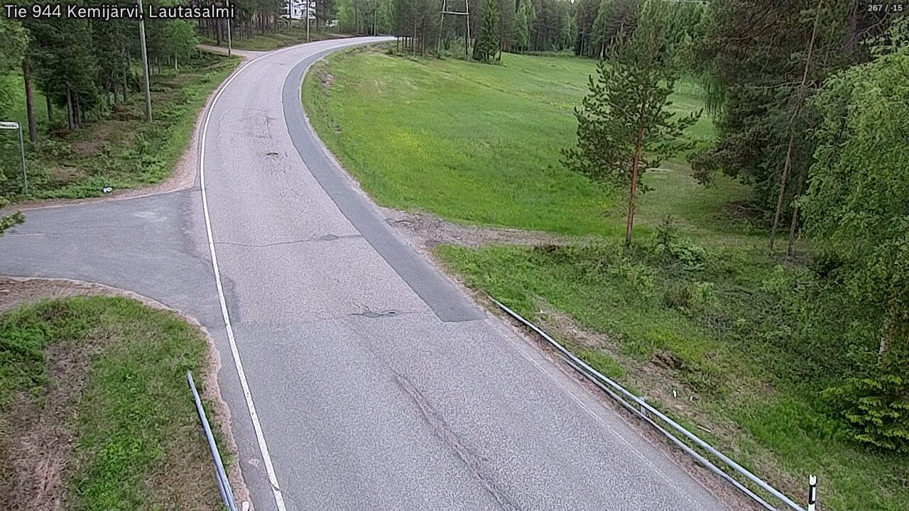 Kelikamerat Kuva Tie 944 Kemijärvi, Lautasalmi, Kemijärvi, Lappi