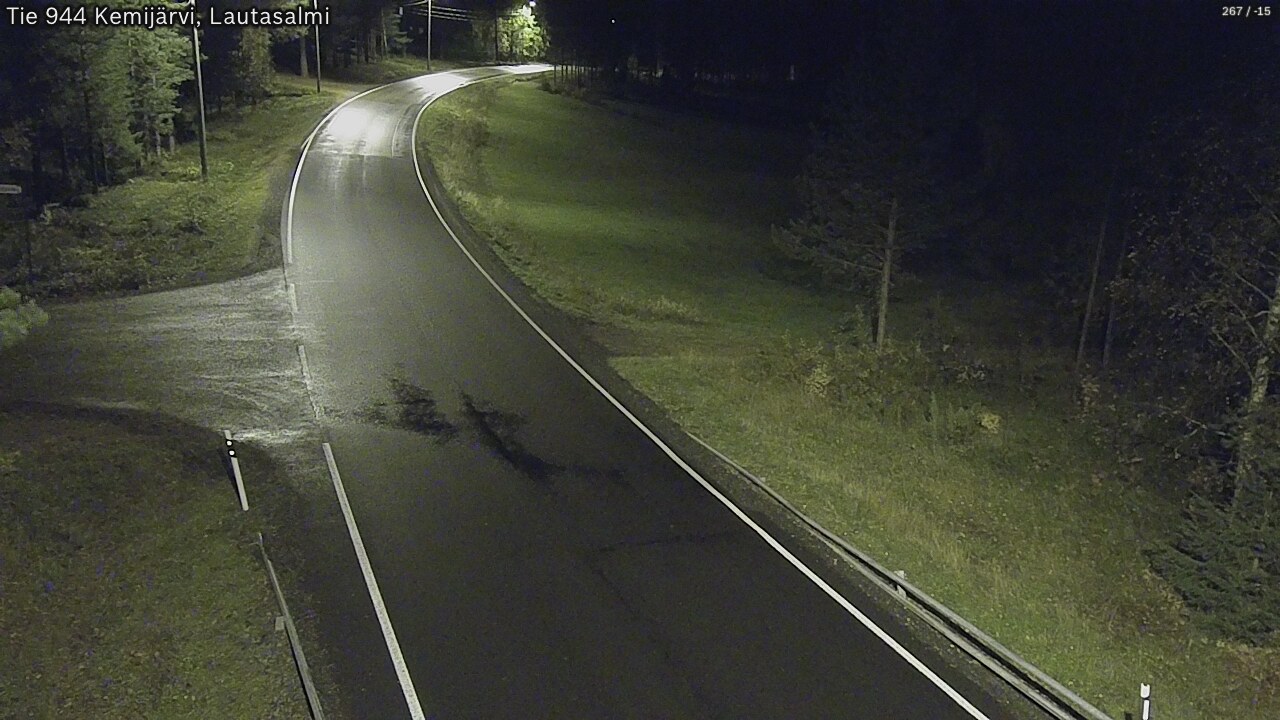 Kelikamerat Kuva Tie 944 Kemijärvi, Lautasalmi, Kemijärvi, Lappi