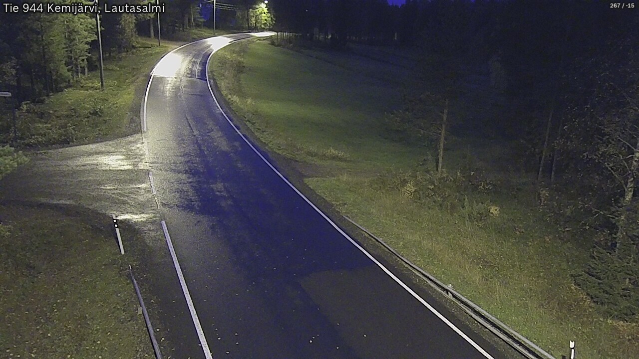 Kelikamerat Kuva Tie 944 Kemijärvi, Lautasalmi, Kemijärvi, Lappi