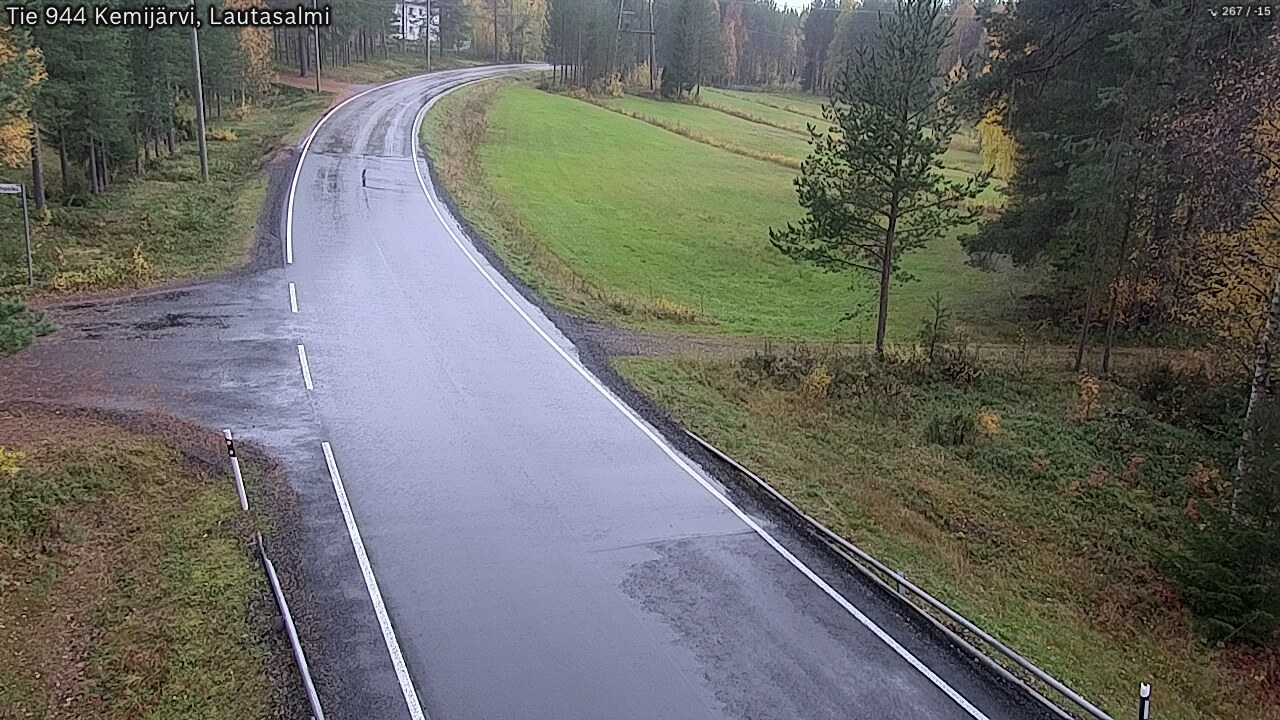 Kelikamerat Kuva Tie 944 Kemijärvi, Lautasalmi, Kemijärvi, Lappi