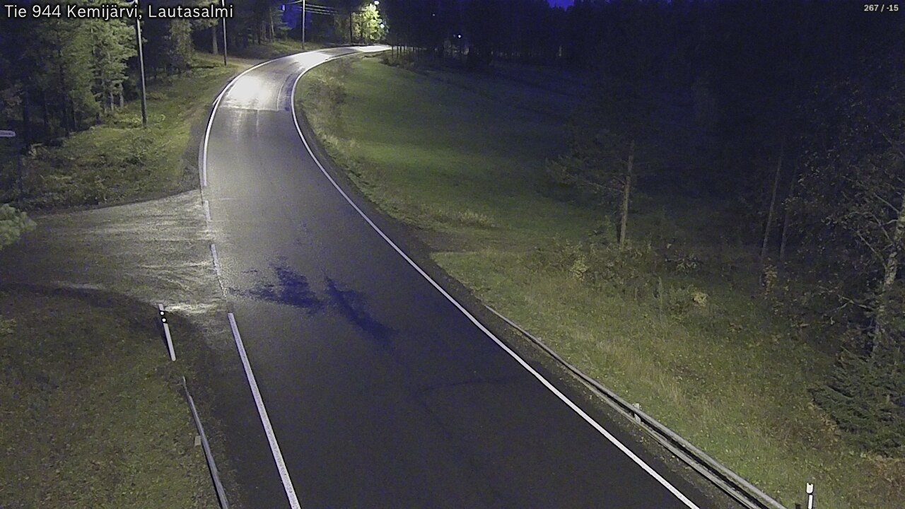 Kelikamerat Kuva Tie 944 Kemijärvi, Lautasalmi, Kemijärvi, Lappi