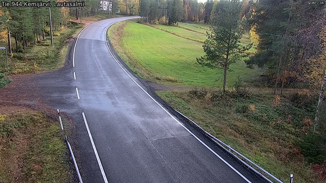 Kelikamerat Kuva Tie 944 Kemijärvi, Lautasalmi, Kemijärvi, Lappi