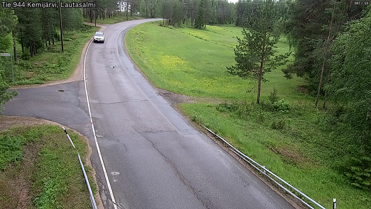 Kelikamerat Kuva Tie 944 Kemijärvi, Lautasalmi, Kemijärvi, Lappi