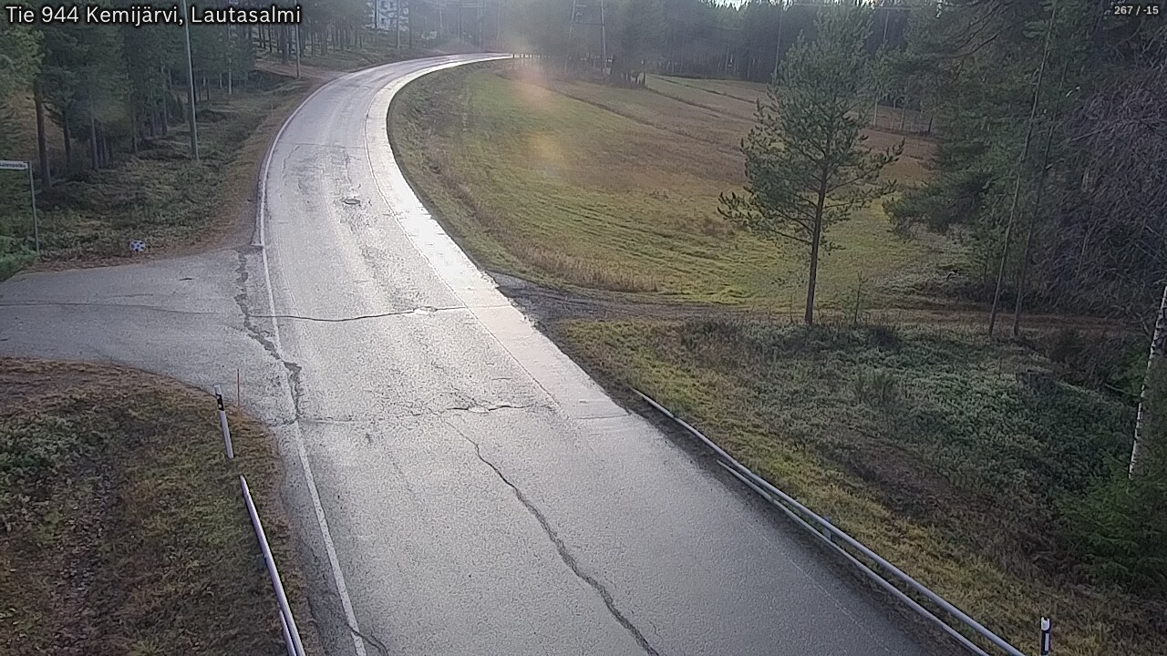 Kelikamerat Kuva Tie 944 Kemijärvi, Lautasalmi, Kemijärvi, Lappi