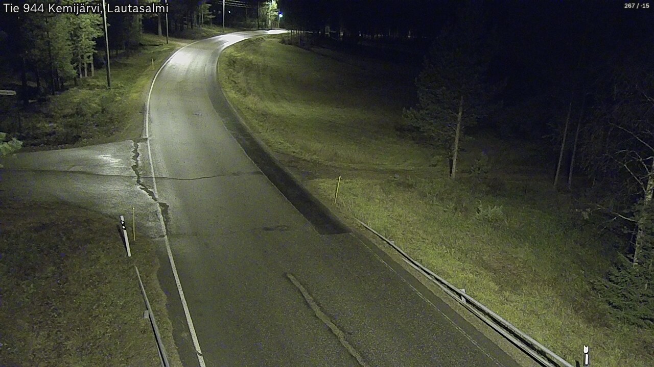 Kelikamerat Kuva Tie 944 Kemijärvi, Lautasalmi, Kemijärvi, Lappi