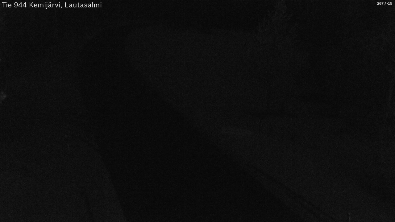 Kelikamerat Kuva Tie 944 Kemijärvi, Lautasalmi, Kemijärvi, Lappi