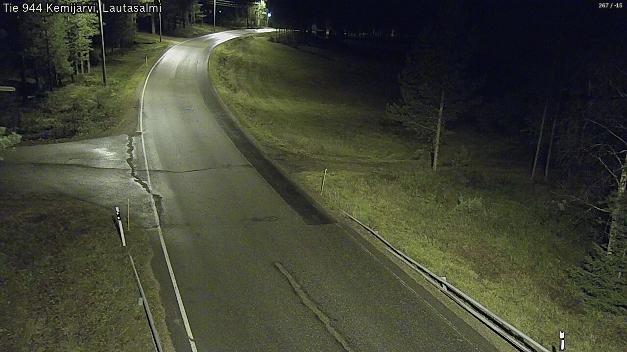 Kelikamerat Kuva Tie 944 Kemijärvi, Lautasalmi, Kemijärvi, Lappi