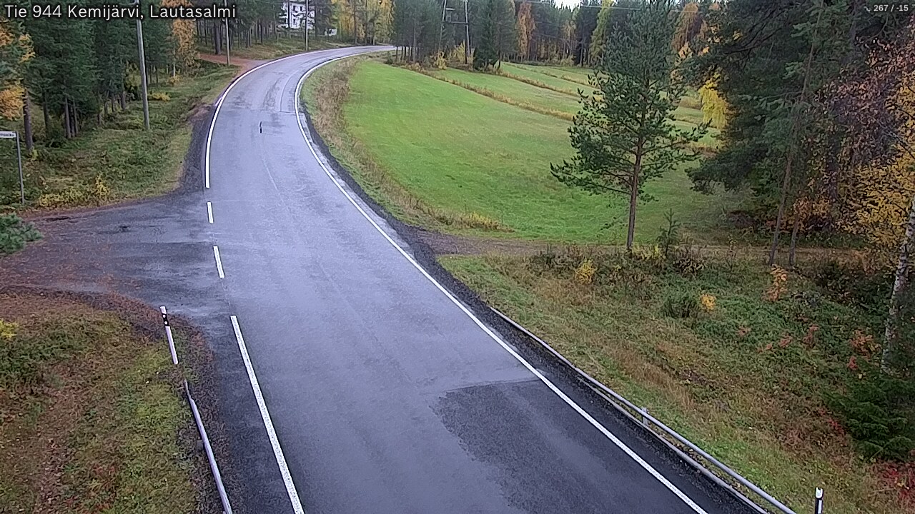 Kelikamerat Kuva Tie 944 Kemijärvi, Lautasalmi, Kemijärvi, Lappi