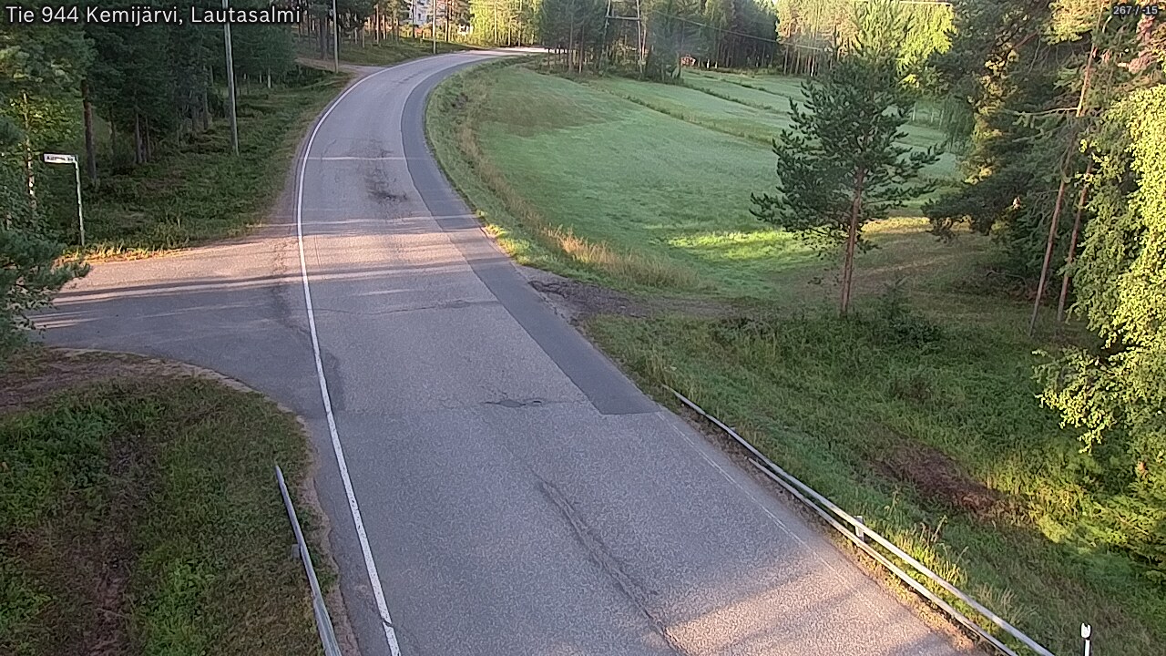 Kelikamerat Kuva Tie 944 Kemijärvi, Lautasalmi, Kemijärvi, Lappi
