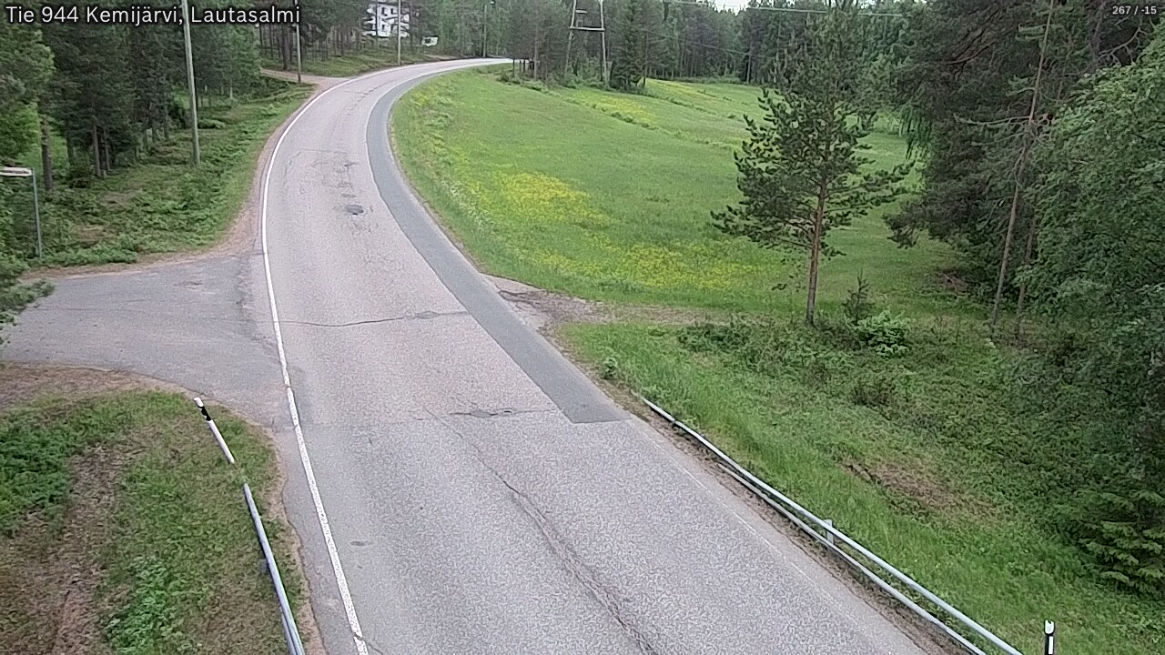Kelikamerat Kuva Tie 944 Kemijärvi, Lautasalmi, Kemijärvi, Lappi