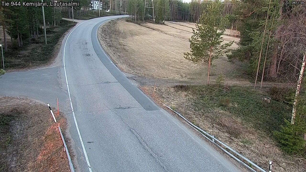 Kelikamerat Kuva Tie 944 Kemijärvi, Lautasalmi, Kemijärvi, Lappi