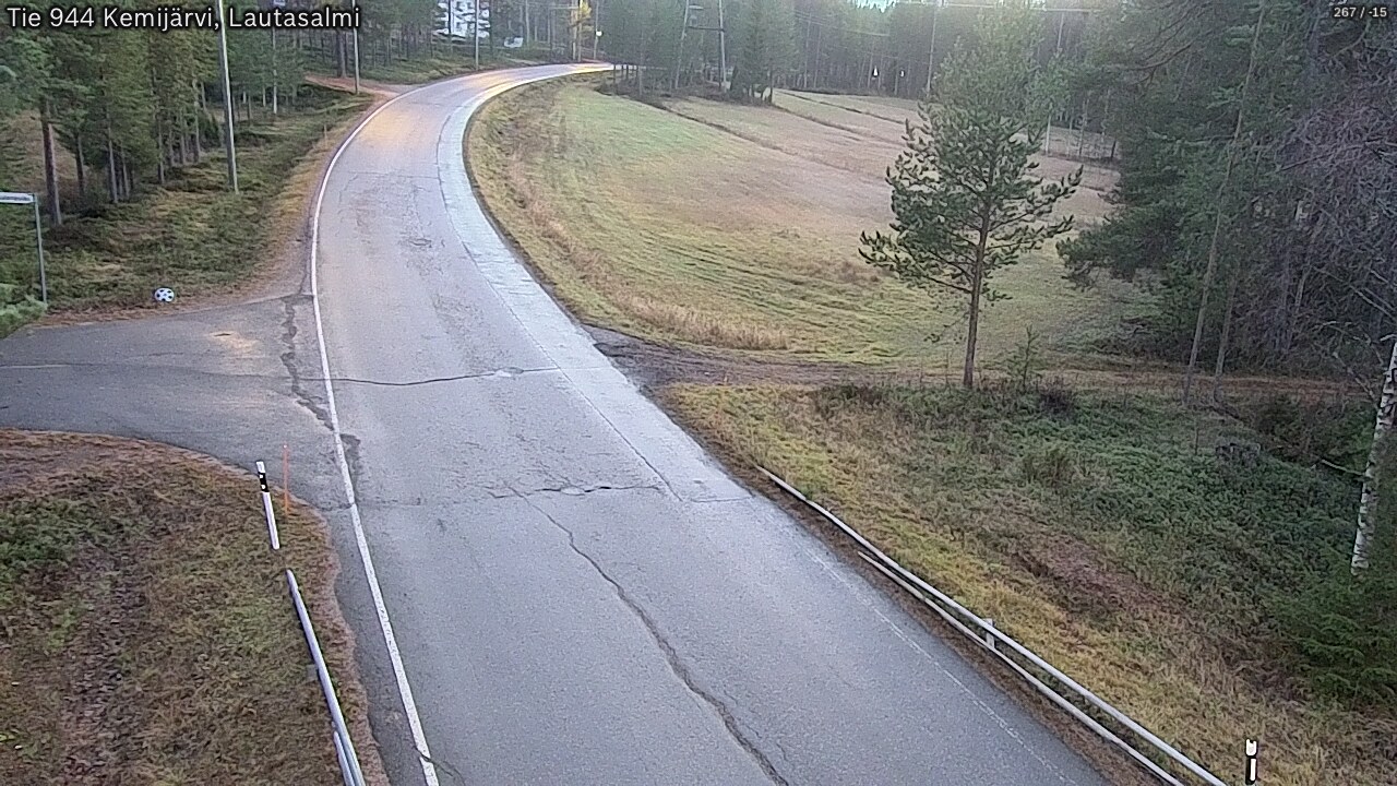 Kelikamerat Kuva Tie 944 Kemijärvi, Lautasalmi, Kemijärvi, Lappi