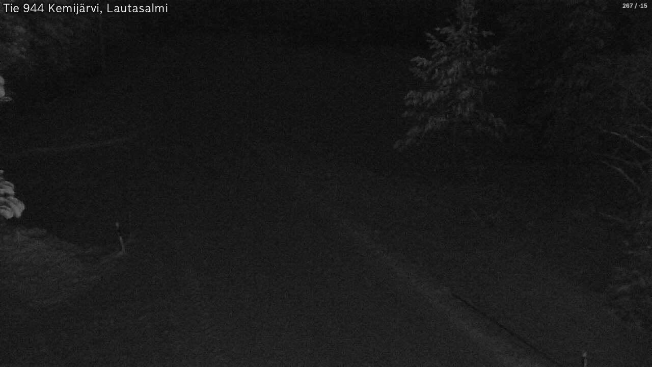 Kelikamerat Kuva Tie 944 Kemijärvi, Lautasalmi, Kemijärvi, Lappi