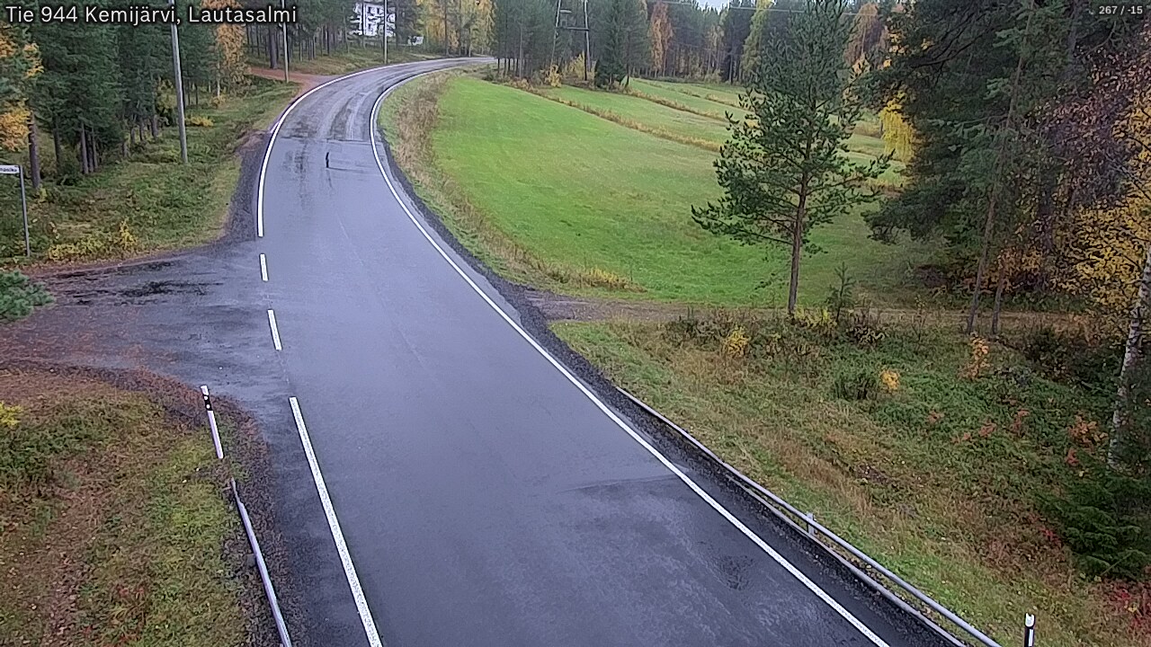 Kelikamerat Kuva Tie 944 Kemijärvi, Lautasalmi, Kemijärvi, Lappi
