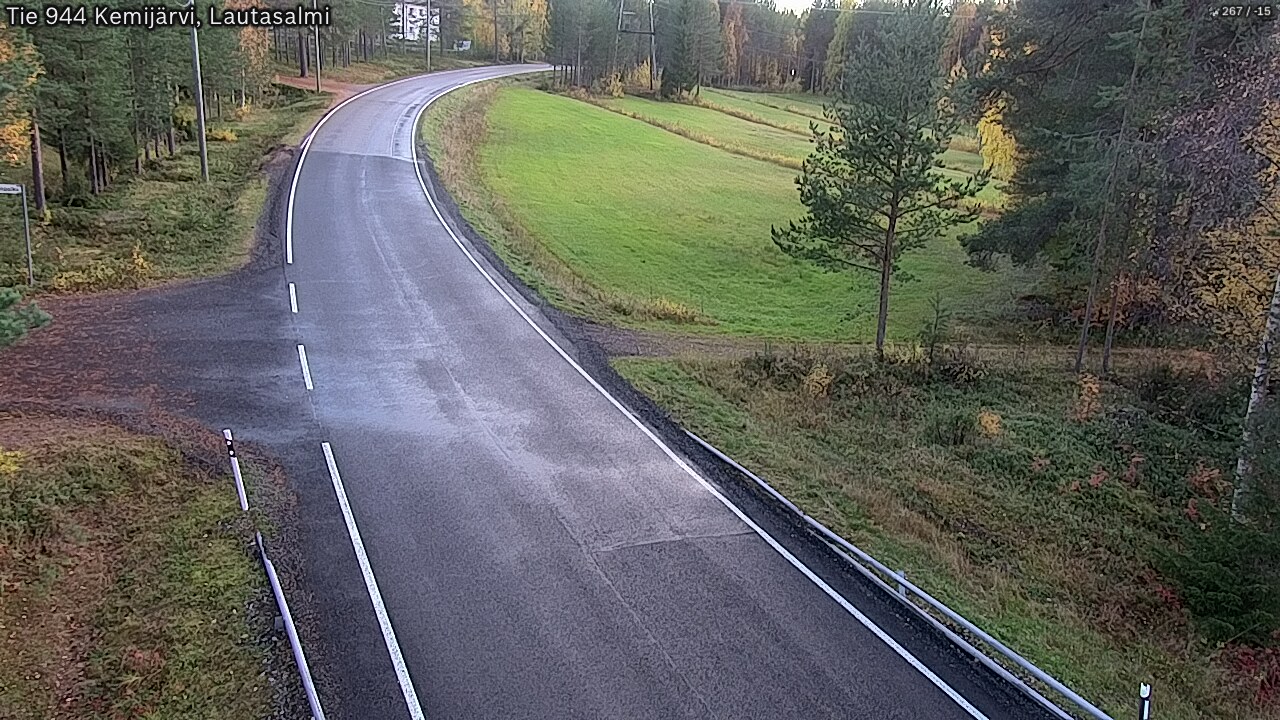 Kelikamerat Kuva Tie 944 Kemijärvi, Lautasalmi, Kemijärvi, Lappi