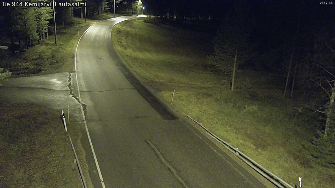 Kelikamerat Kuva Tie 944 Kemijärvi, Lautasalmi, Kemijärvi, Lappi