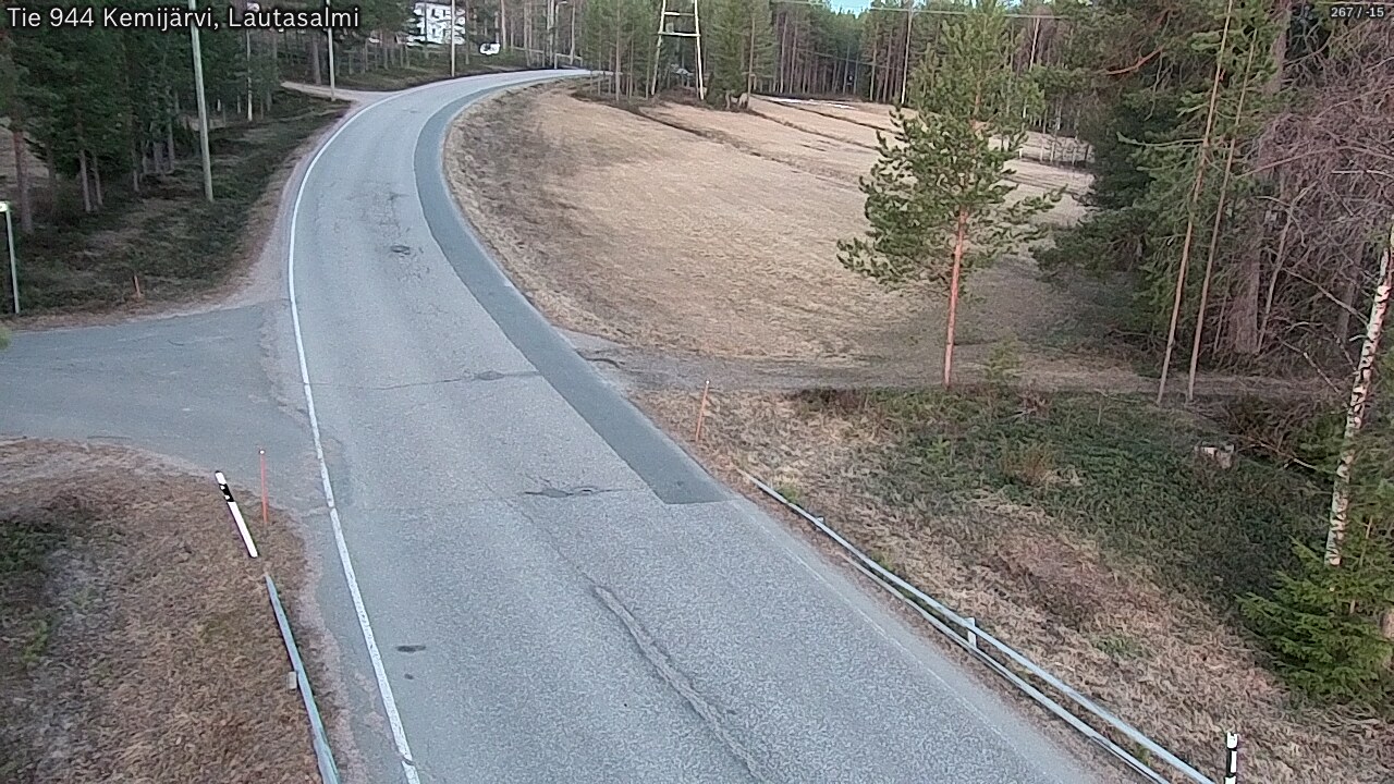 Kelikamerat Kuva Tie 944 Kemijärvi, Lautasalmi, Kemijärvi, Lappi