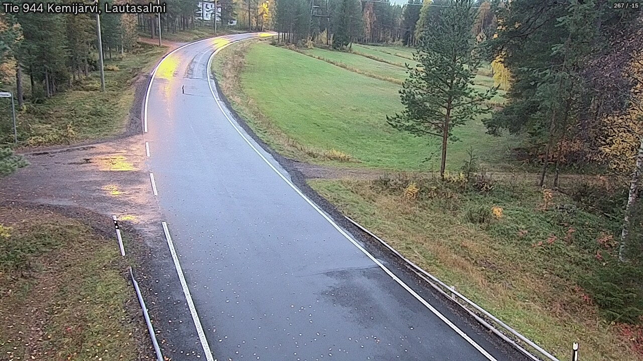 Kelikamerat Kuva Tie 944 Kemijärvi, Lautasalmi, Kemijärvi, Lappi