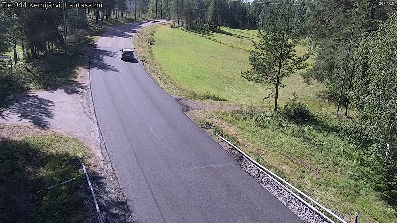 Kelikamerat Kuva Tie 944 Kemijärvi, Lautasalmi, Kemijärvi, Lappi