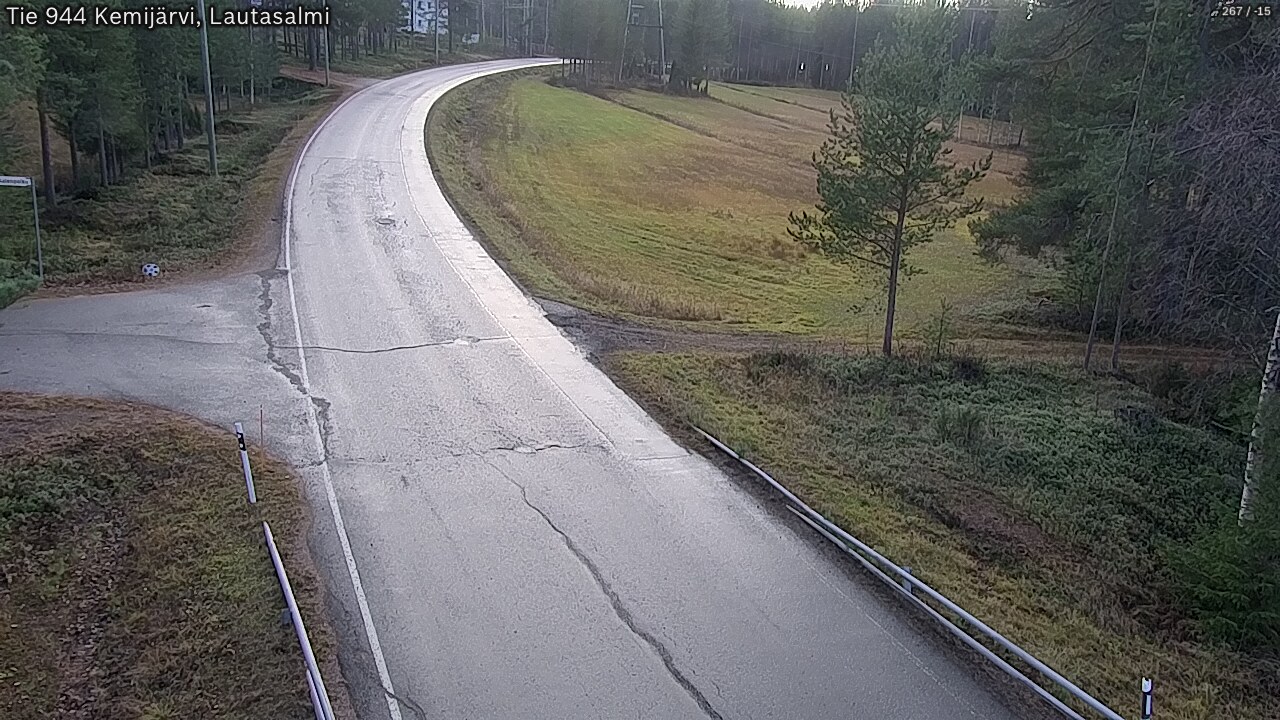 Kelikamerat Kuva Tie 944 Kemijärvi, Lautasalmi, Kemijärvi, Lappi