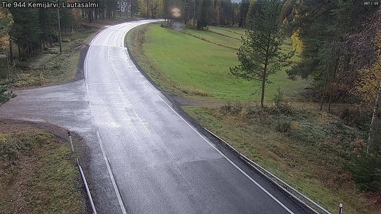 Kelikamerat Kuva Tie 944 Kemijärvi, Lautasalmi, Kemijärvi, Lappi