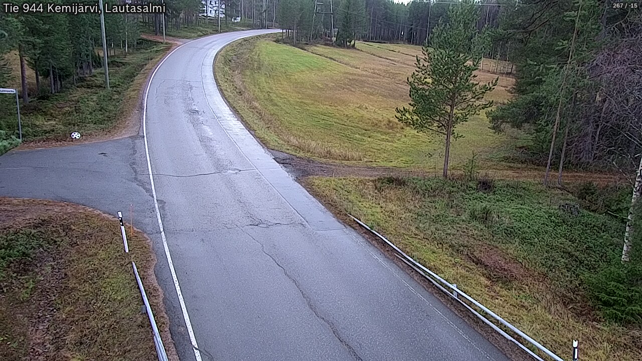 Kelikamerat Kuva Tie 944 Kemijärvi, Lautasalmi, Kemijärvi, Lappi
