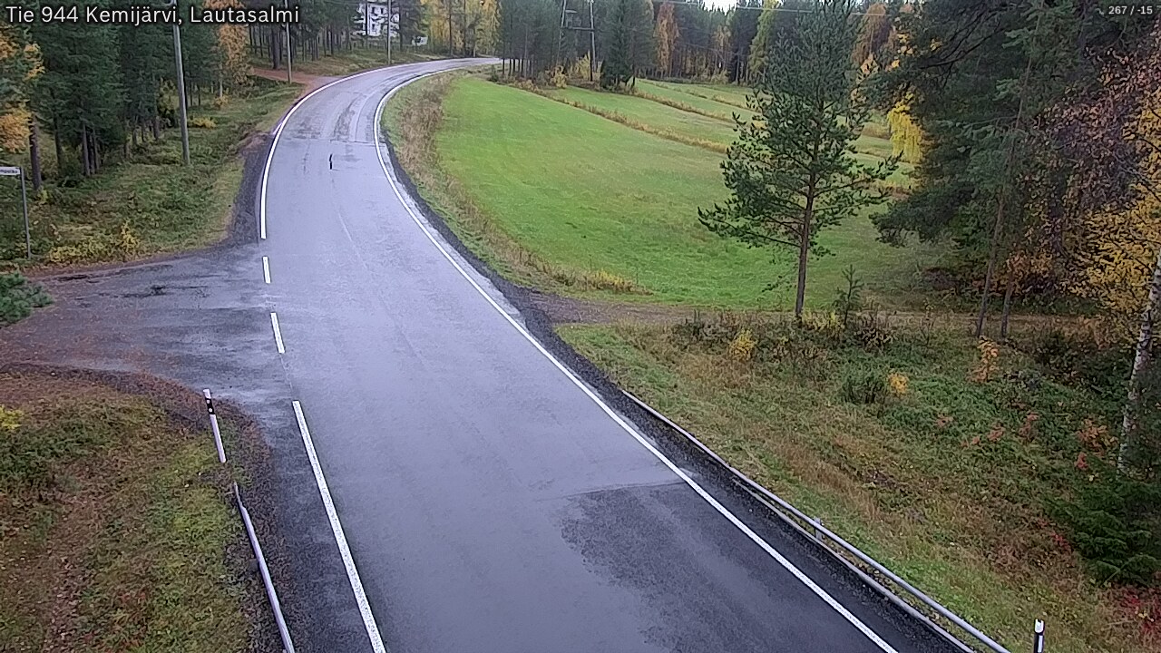 Kelikamerat Kuva Tie 944 Kemijärvi, Lautasalmi, Kemijärvi, Lappi