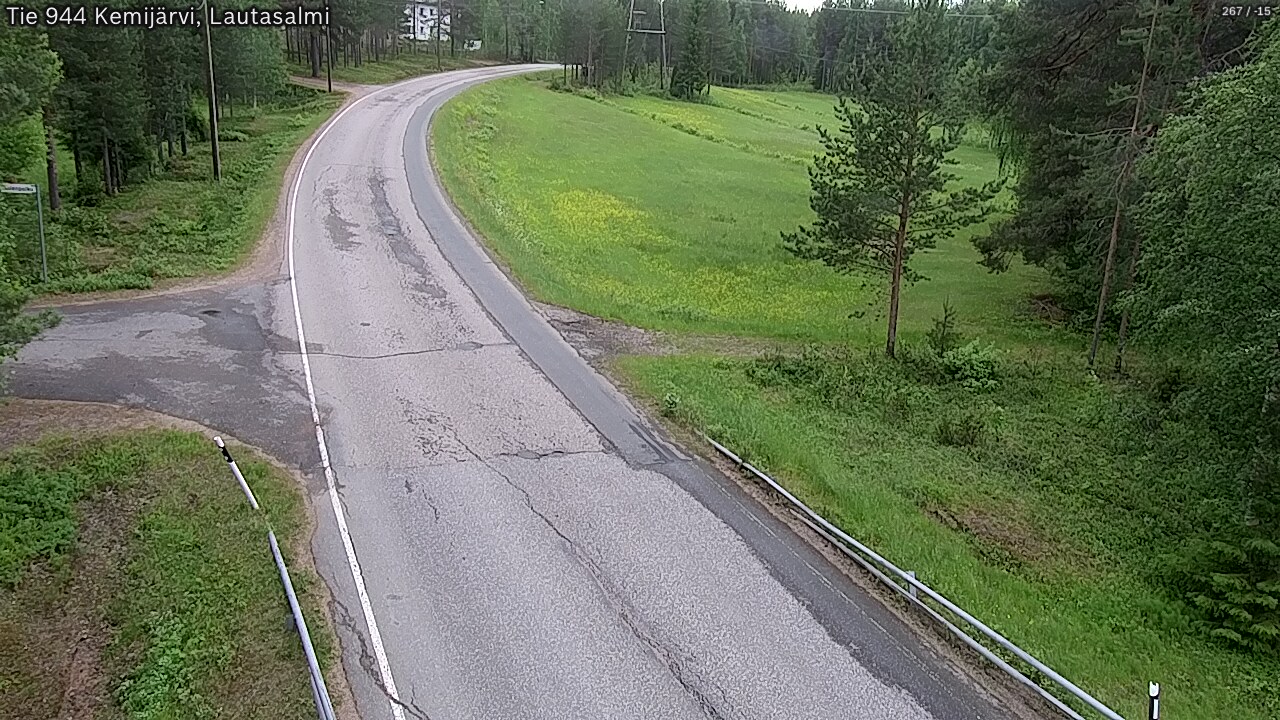Kelikamerat Kuva Tie 944 Kemijärvi, Lautasalmi, Kemijärvi, Lappi
