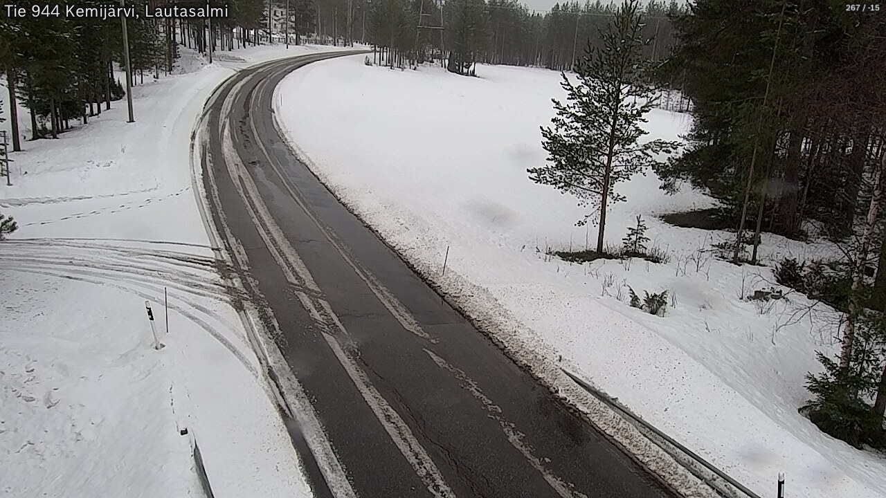 Kelikamerat Kuva Tie 944 Kemijärvi, Lautasalmi, Kemijärvi, Lappi