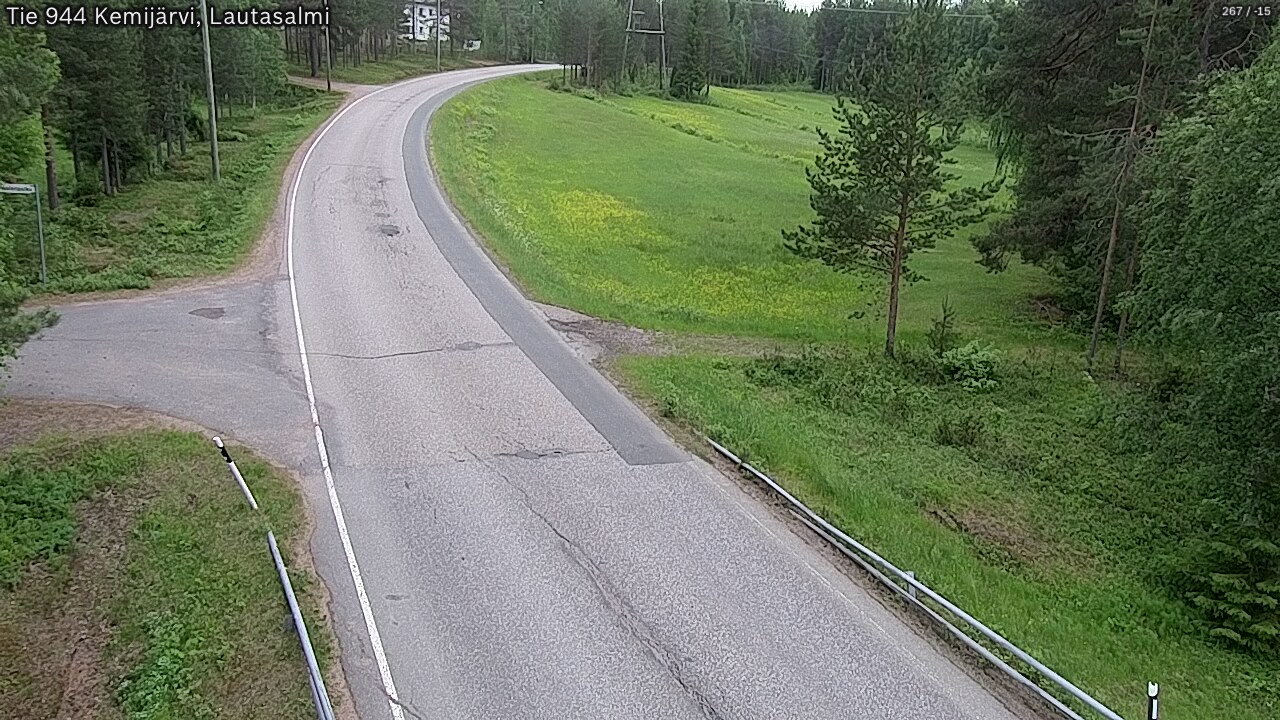 Kelikamerat Kuva Tie 944 Kemijärvi, Lautasalmi, Kemijärvi, Lappi