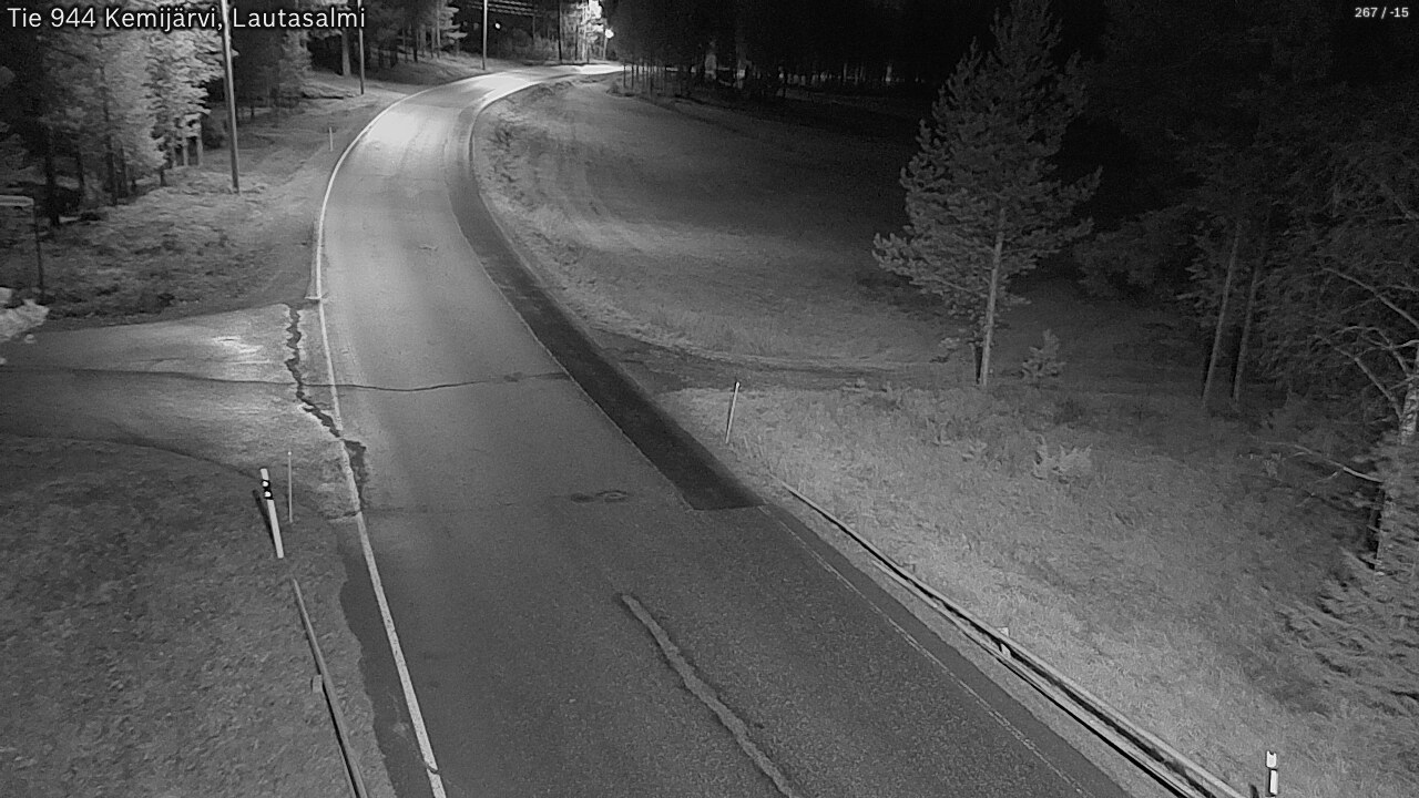 Kelikamerat Kuva Tie 944 Kemijärvi, Lautasalmi, Kemijärvi, Lappi