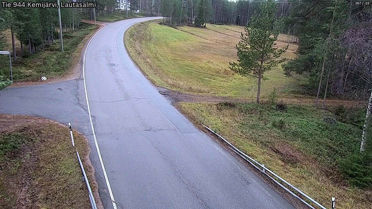 Kelikamerat Kuva Tie 944 Kemijärvi, Lautasalmi, Kemijärvi, Lappi
