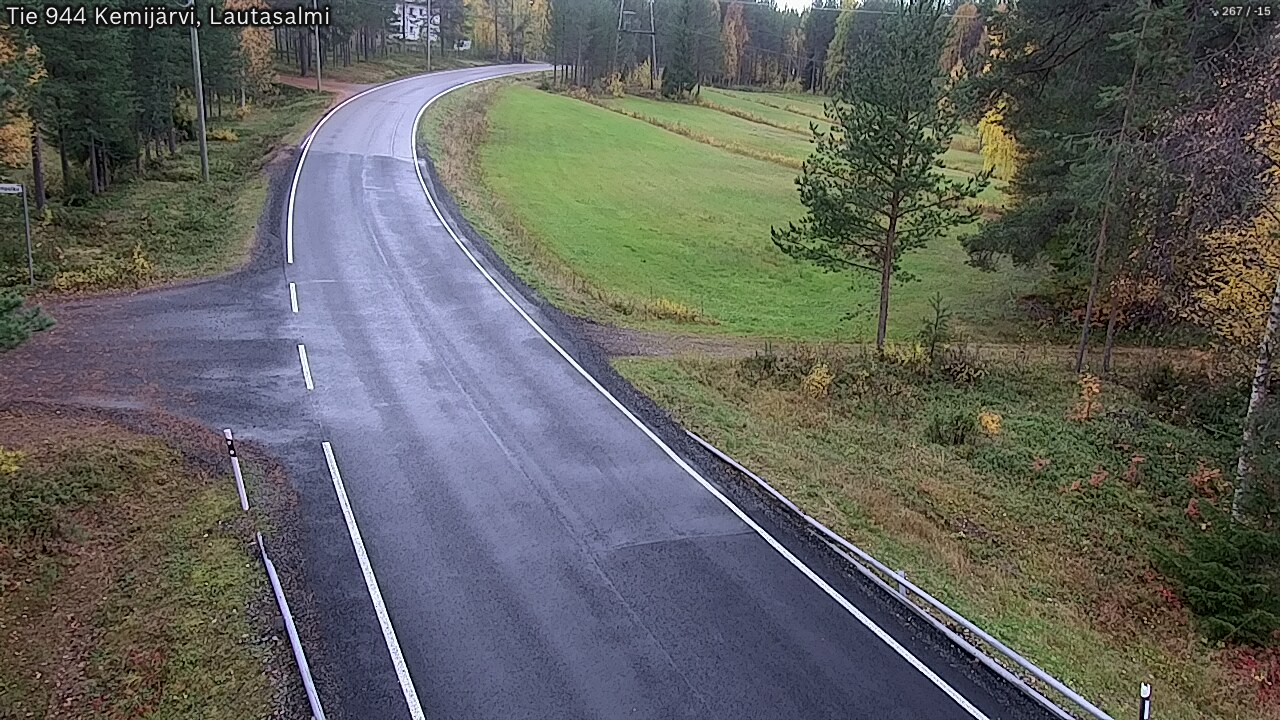 Kelikamerat Kuva Tie 944 Kemijärvi, Lautasalmi, Kemijärvi, Lappi