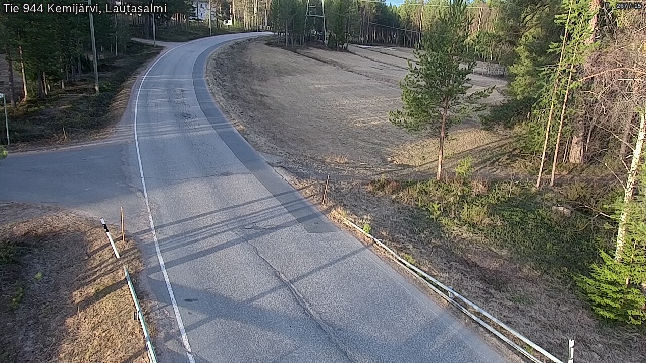 Kelikamerat Kuva Tie 944 Kemijärvi, Lautasalmi, Kemijärvi, Lappi