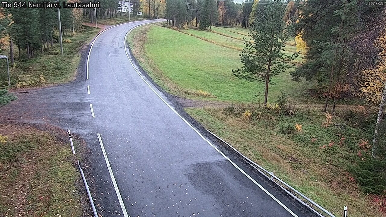 Kelikamerat Kuva Tie 944 Kemijärvi, Lautasalmi, Kemijärvi, Lappi