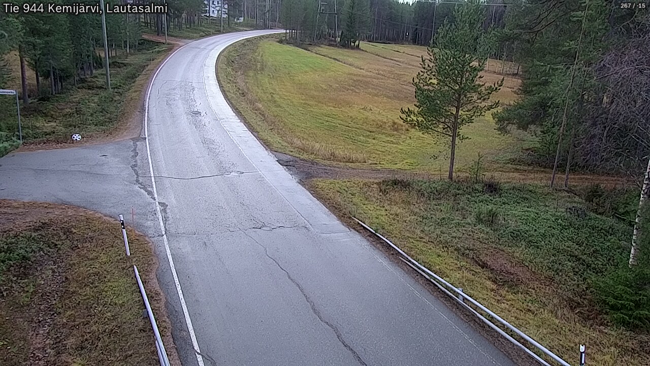 Kelikamerat Kuva Tie 944 Kemijärvi, Lautasalmi, Kemijärvi, Lappi