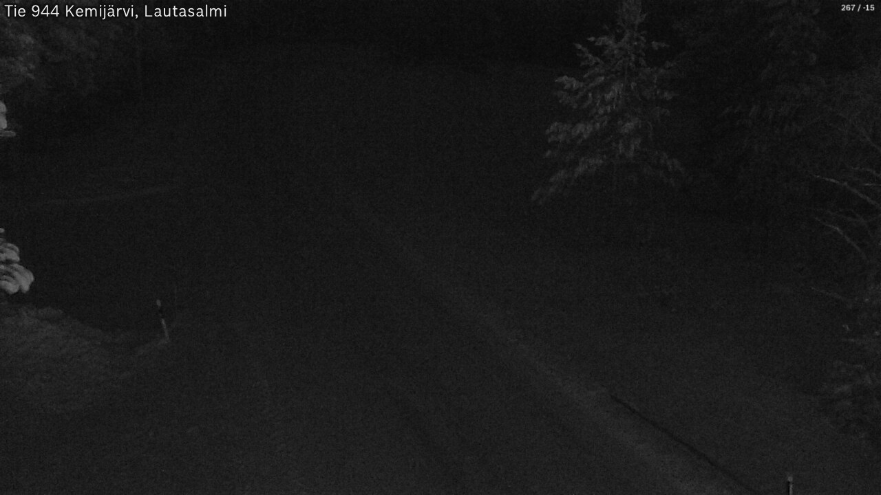 Kelikamerat Kuva Tie 944 Kemijärvi, Lautasalmi, Kemijärvi, Lappi