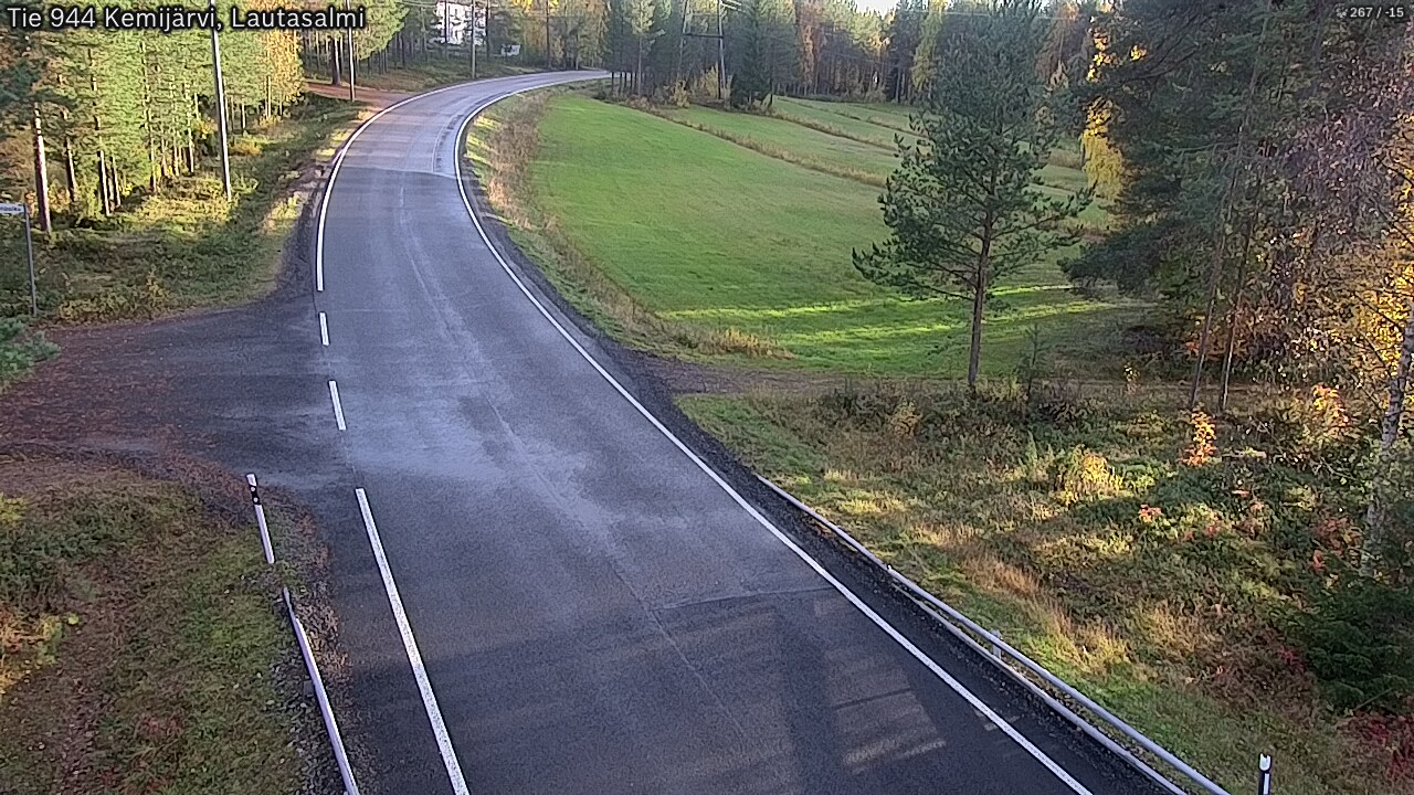 Kelikamerat Kuva Tie 944 Kemijärvi, Lautasalmi, Kemijärvi, Lappi