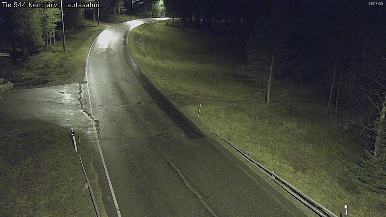 Kelikamerat Kuva Tie 944 Kemijärvi, Lautasalmi, Kemijärvi, Lappi