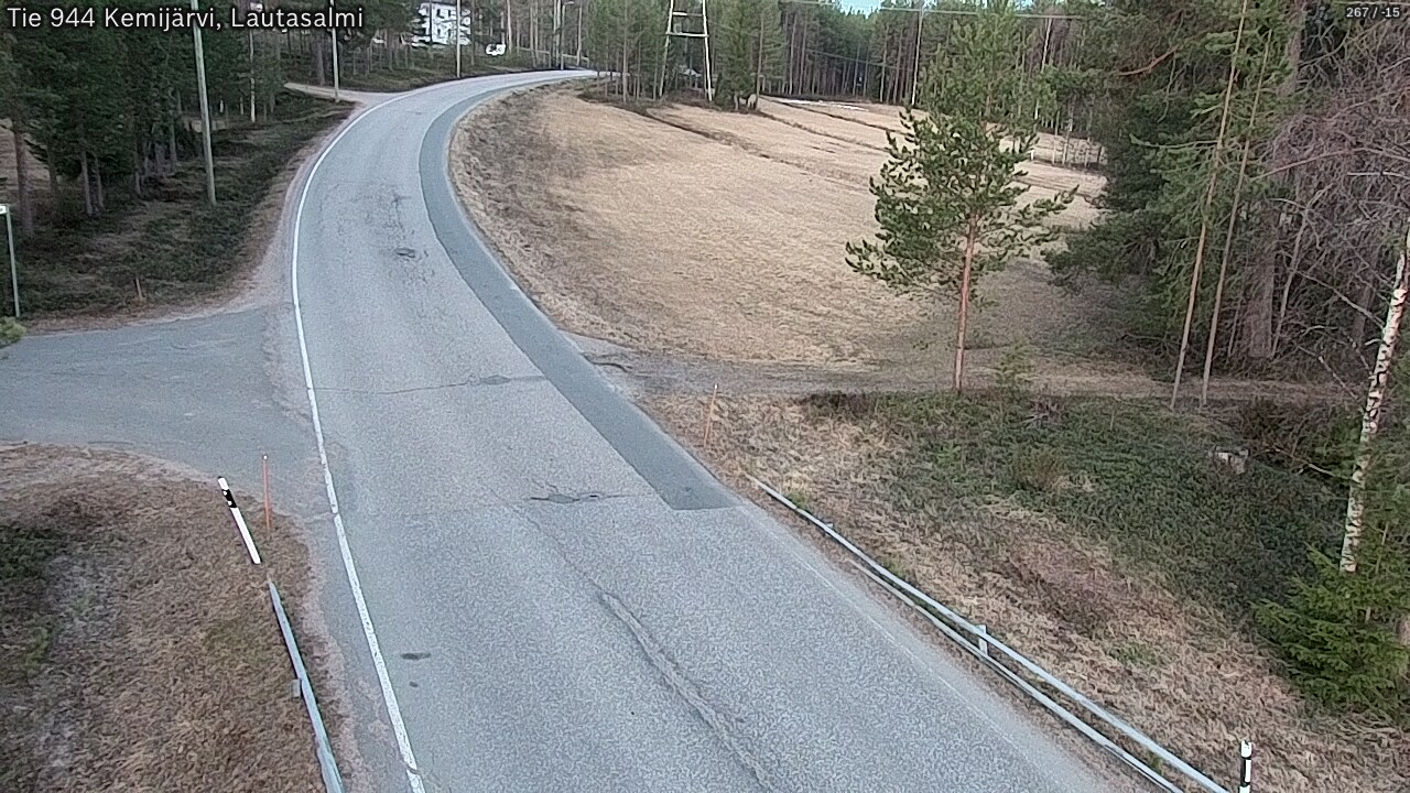 Kelikamerat Kuva Tie 944 Kemijärvi, Lautasalmi, Kemijärvi, Lappi