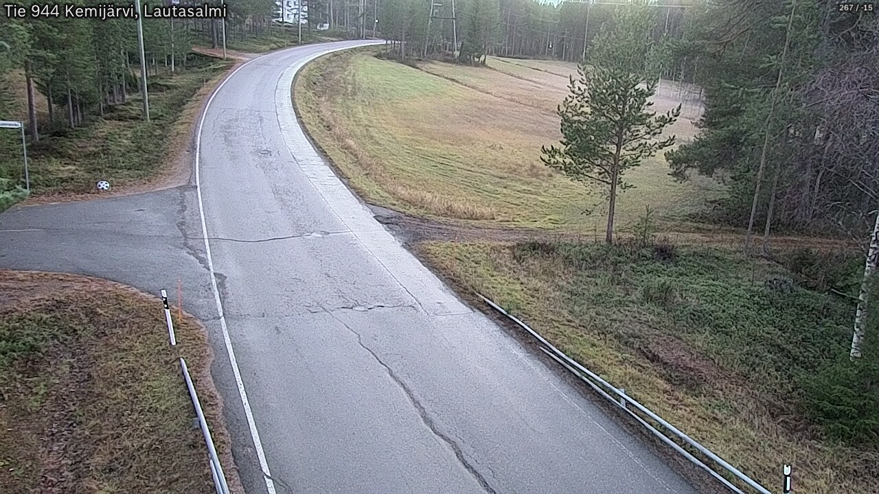 Kelikamerat Kuva Tie 944 Kemijärvi, Lautasalmi, Kemijärvi, Lappi